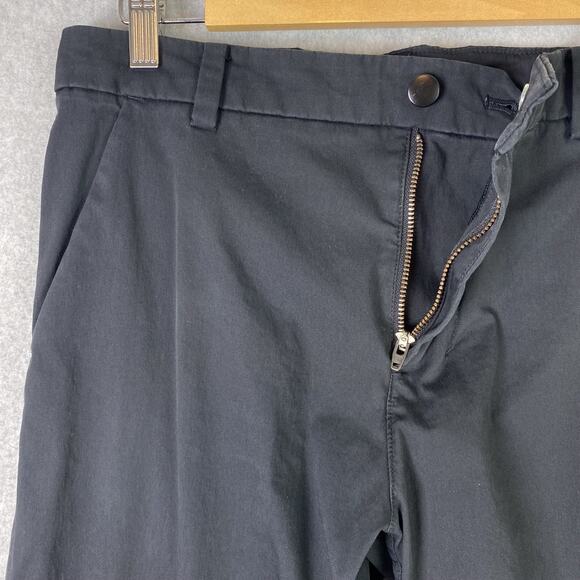 Lululemon Mens 30 Black Commission Pant Classic Swift Cotton 34" - Picture 3 of 9